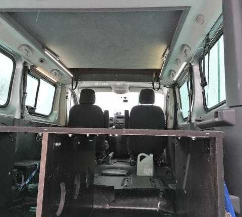 Kamper Bus Dach + Box