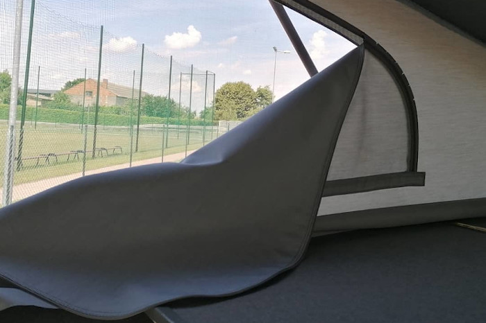 VW T4 Kamper Van Namiot - spanie w aucie